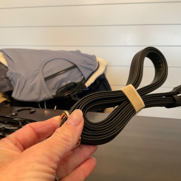 #0211 AOTA BUCKET VEGAN LEATHER BAG/PURSE COLOR: BLACK - Picture 3 of 4